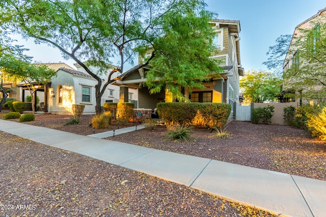 view of front of house