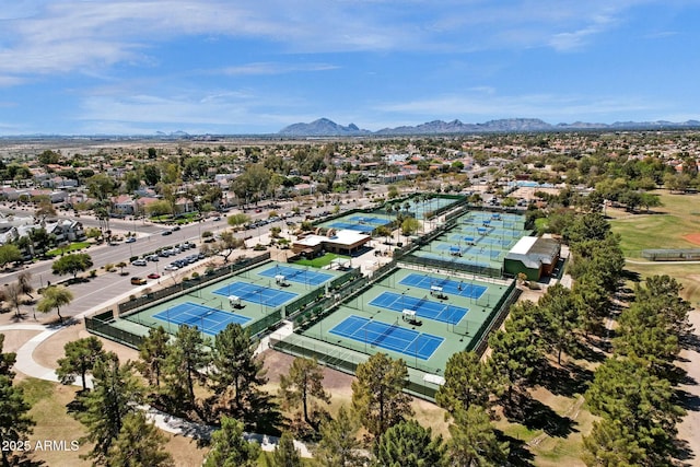 10013 N 106th Pl, Scottsdale, AZ 85258 - bird's eye view featuring a mountain view