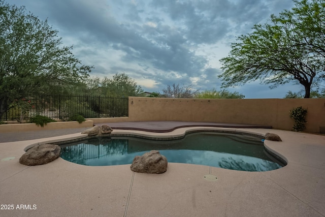 18283 N 93rd St, Scottsdale, AZ 85255 - view of pool with fence and a patio area