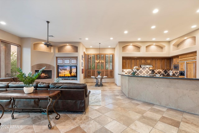 view of living room