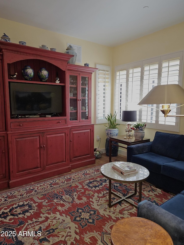 view of living room