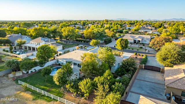 aerial view