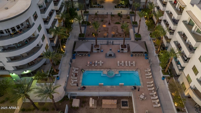 bird's eye view