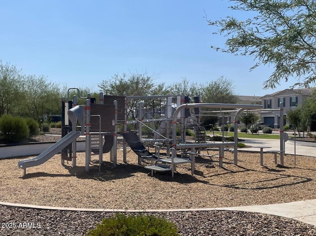 view of communal playground