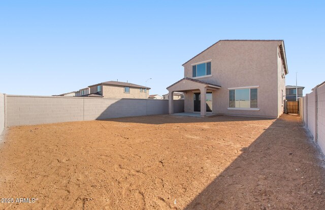 view of rear view of property