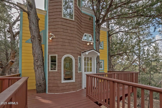 2974 N Vista Way, Payson, AZ 85541 - view of wooden deck