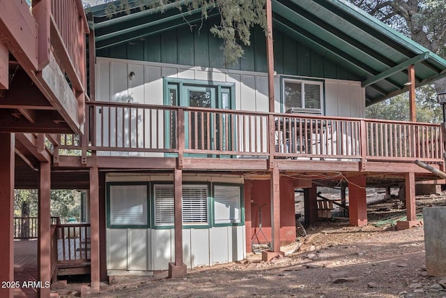 2974 N Vista Way, Payson, AZ 85541 - rear view of property featuring a wooden deck
