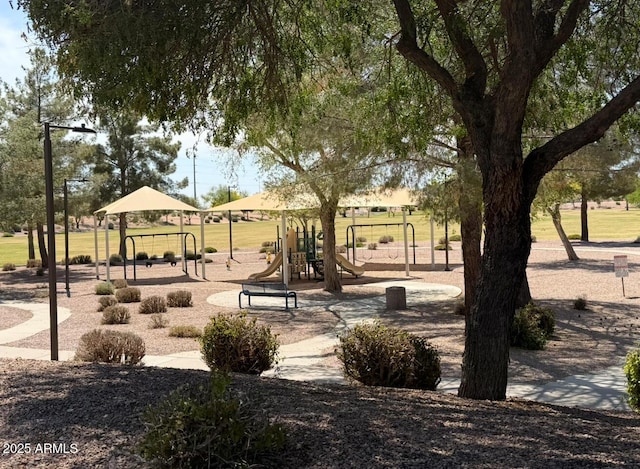 view of community with playground community