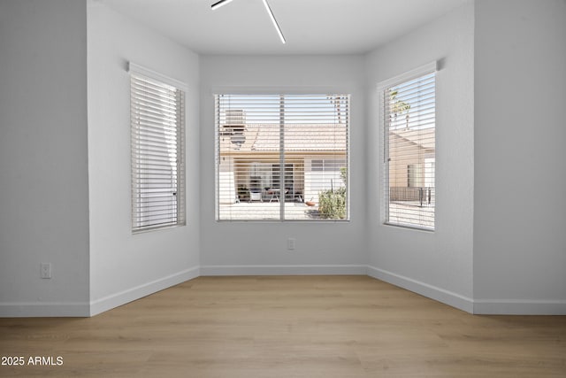 1881 E Kerby Farms Rd, Chandler, AZ 85249 - empty room with light wood-type flooring