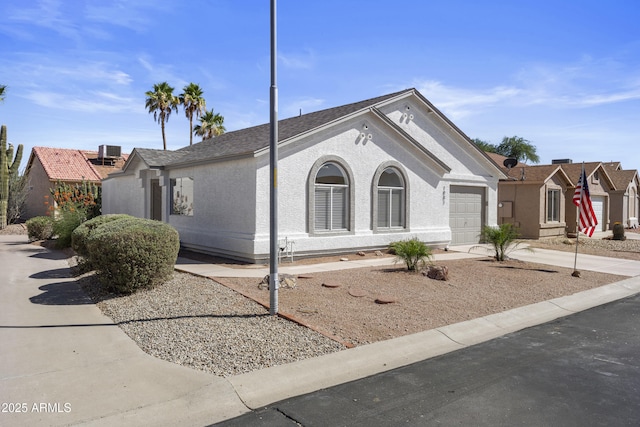 1881 E Kerby Farms Rd, Chandler, AZ 85249 - ranch-style home featuring an attached garage, stucco siding, and concrete driveway