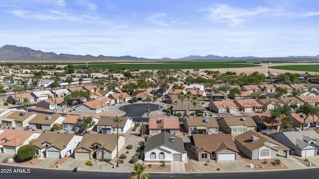 1881 E Kerby Farms Rd, Chandler, AZ 85249 - aerial perspective of suburban area featuring a mountain backdrop