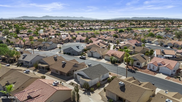 1881 E Kerby Farms Rd, Chandler, AZ 85249 - aerial view of residential area with mountains