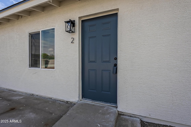 view of property entrance