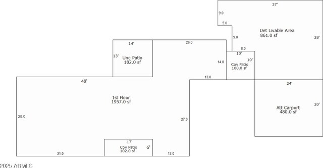 1330 E Monte Vista Rd, Phoenix, AZ 85006 - property floor plan