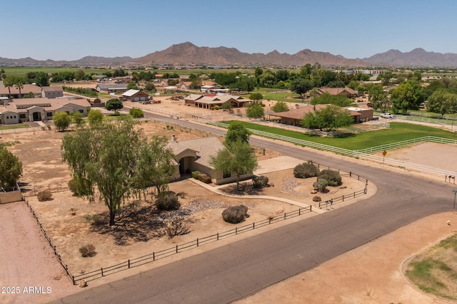 22201 E Vallejo St, Queen Creek, AZ 85142 - view of mountain backdrop featuring nearby suburban area