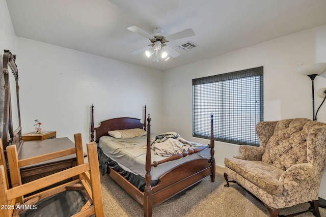 22201 E Vallejo St, Queen Creek, AZ 85142 - bedroom featuring carpet and ceiling fan