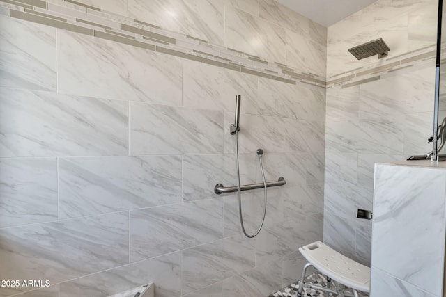 22201 E Vallejo St, Queen Creek, AZ 85142 - bathroom featuring a tile shower
