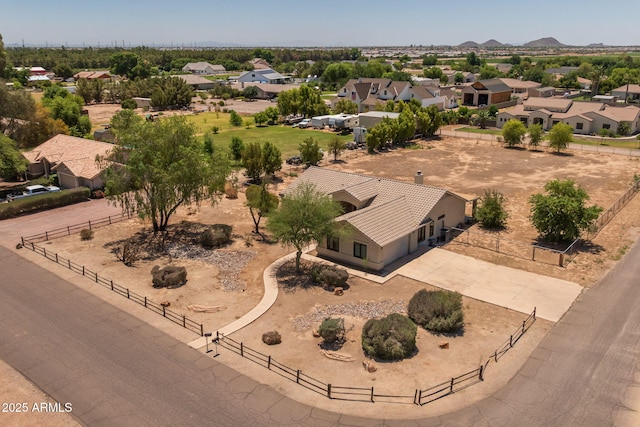 22201 E Vallejo St, Queen Creek, AZ 85142 - aerial view of residential area