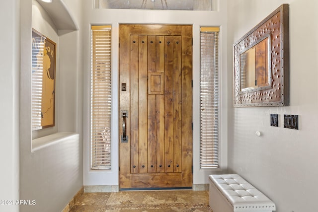 entryway featuring plenty of natural light