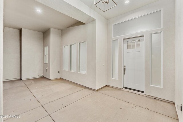 1229 N 106th Pl, Mesa, AZ 85207 - foyer featuring recessed lighting
