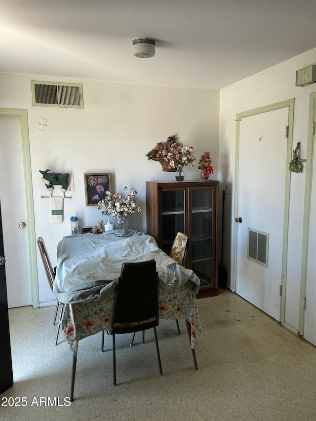 view of dining room
