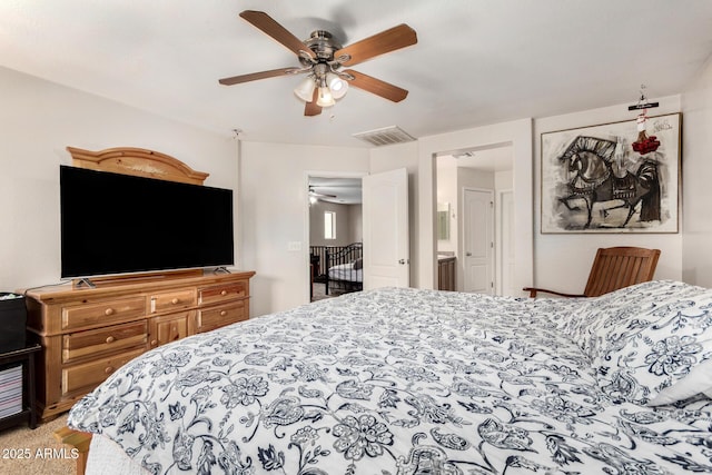 942 S Deerfield Ln, Gilbert, AZ 85296 - bedroom featuring a ceiling fan