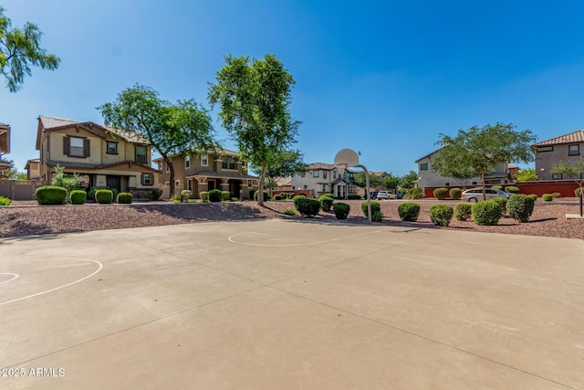 942 S Deerfield Ln, Gilbert, AZ 85296 - view of sport court with a residential view and community basketball court