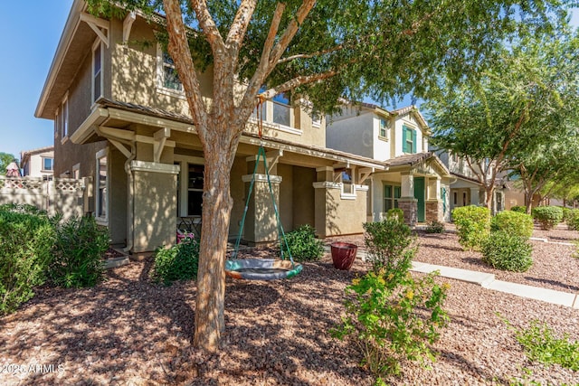 942 S Deerfield Ln, Gilbert, AZ 85296 - view of front facade featuring stucco siding