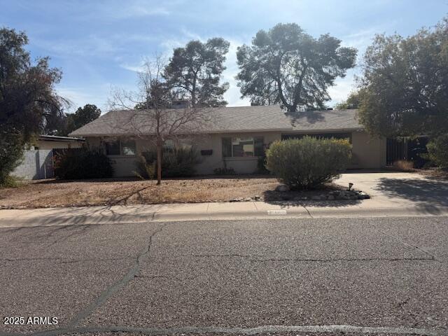 view of ranch-style home