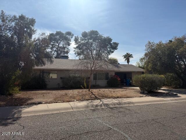 view of ranch-style home