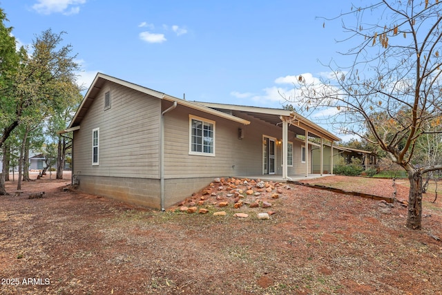 exterior space featuring a patio area