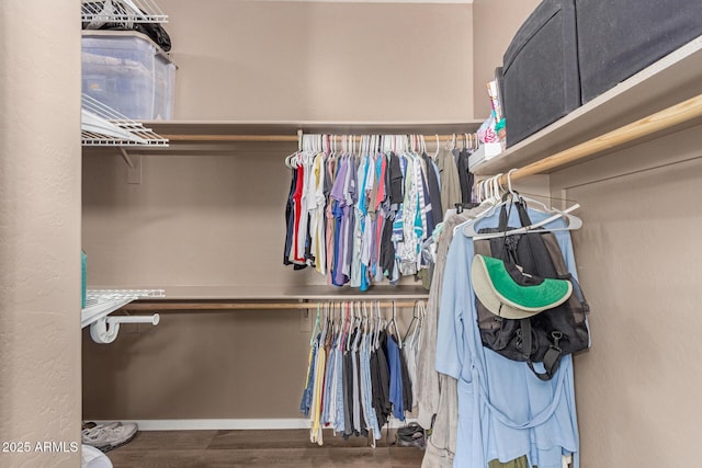 2945 E Clifton Ave, Gilbert, AZ 85295 - spacious closet with wood finished floors