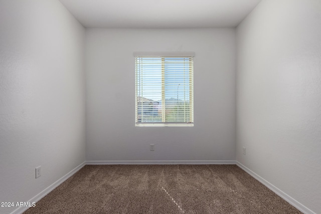 empty room featuring carpet