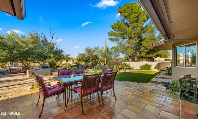 view of patio