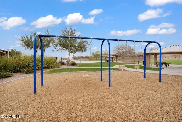 view of community play area