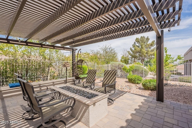 15746 E Sycamore Dr, Fountain Hills, AZ 85268 - view of patio featuring a fenced backyard