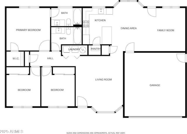 8103 E Dartmouth St, Mesa, AZ 85207 - property floor plan