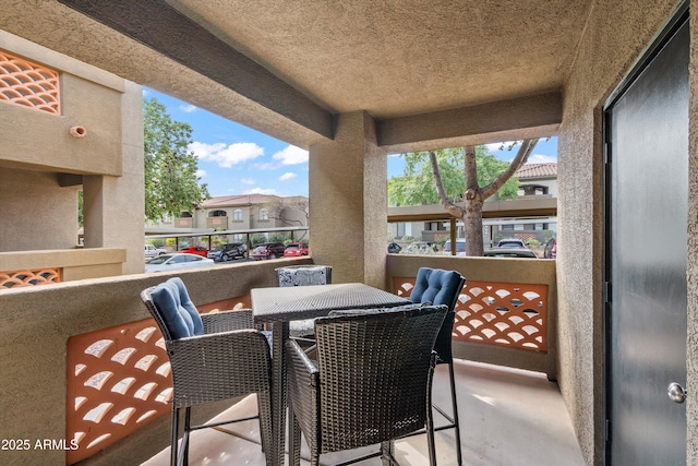 5751 N Kolb Rd Unit 7102, Tucson, AZ 85750 - balcony featuring a residential view
