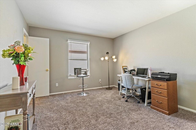 1057 E Silversmith Trl, San Tan Valley, AZ 85143 - office area featuring carpet and baseboards