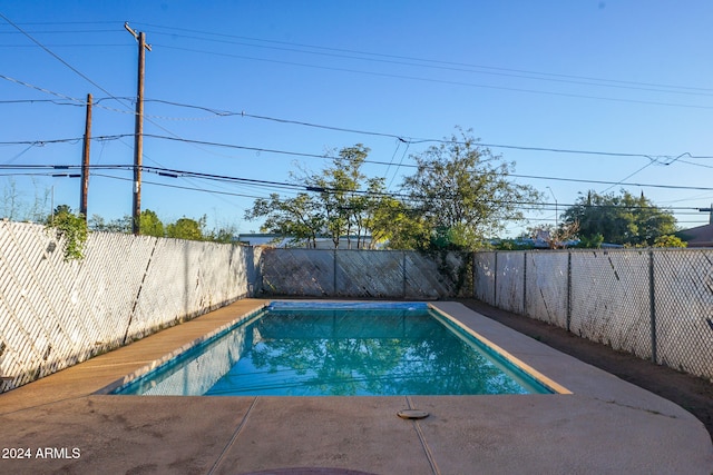 view of pool