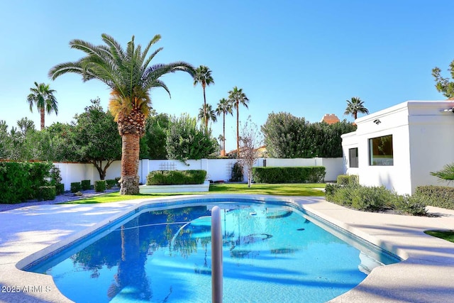 view of swimming pool