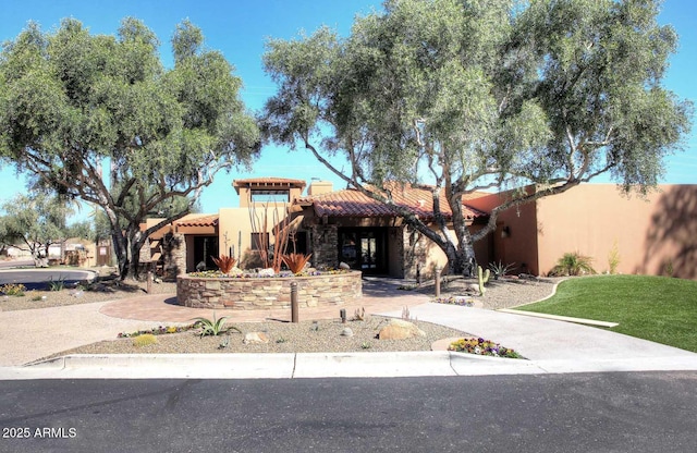 view of pueblo-style house