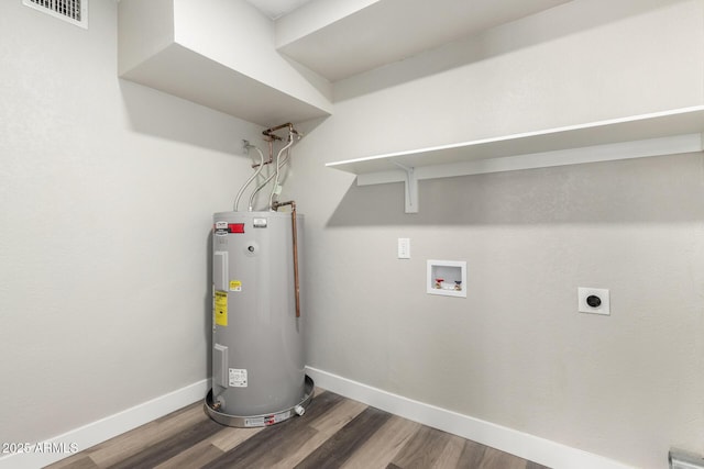 3249 E Nisbet Rd, Phoenix, AZ 85032 - utility room with visible vents and water heater