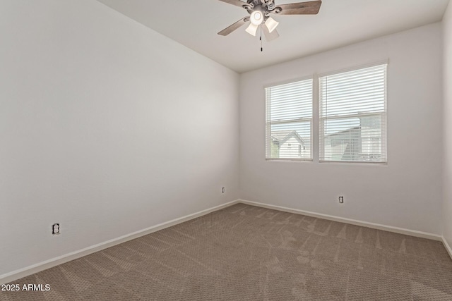 1857 W 22nd Ave, Apache Junction, AZ 85120 - carpeted spare room featuring ceiling fan and baseboards