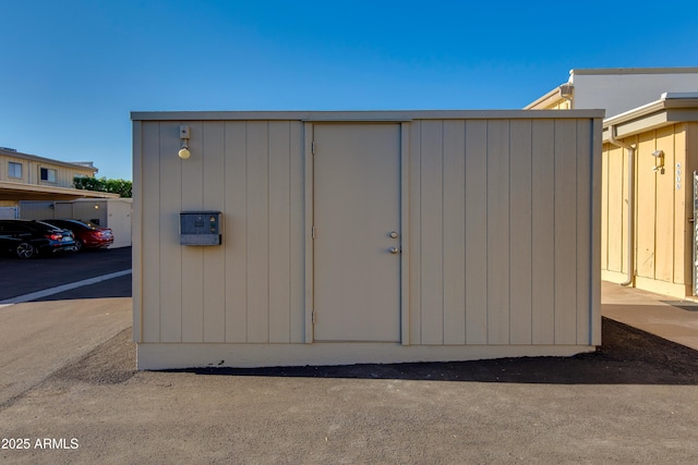 8317 E Orange Blossom Ln, Scottsdale, AZ 85250 - view of shed with covered parking