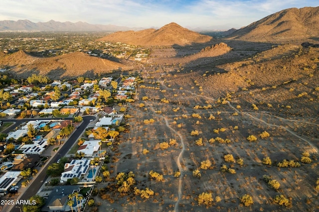 view of mountain feature