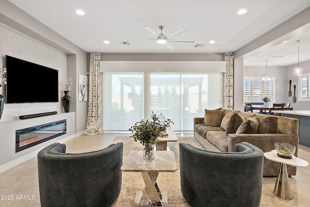 view of living room