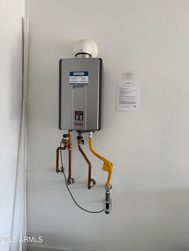 utilities with water heater