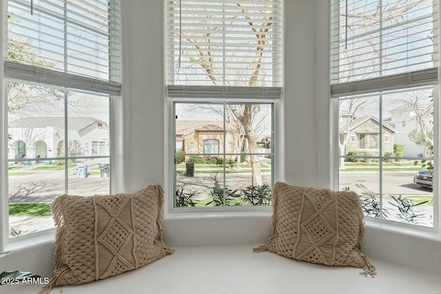 view of living area