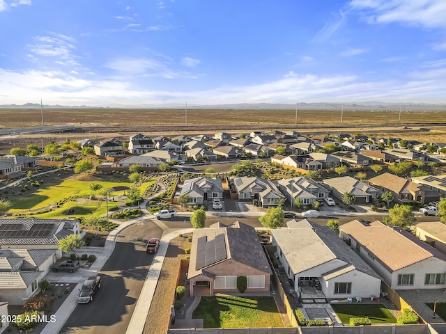 25969 W Tina Ln, Buckeye, AZ 85396 - aerial perspective of suburban area featuring a mountain backdrop